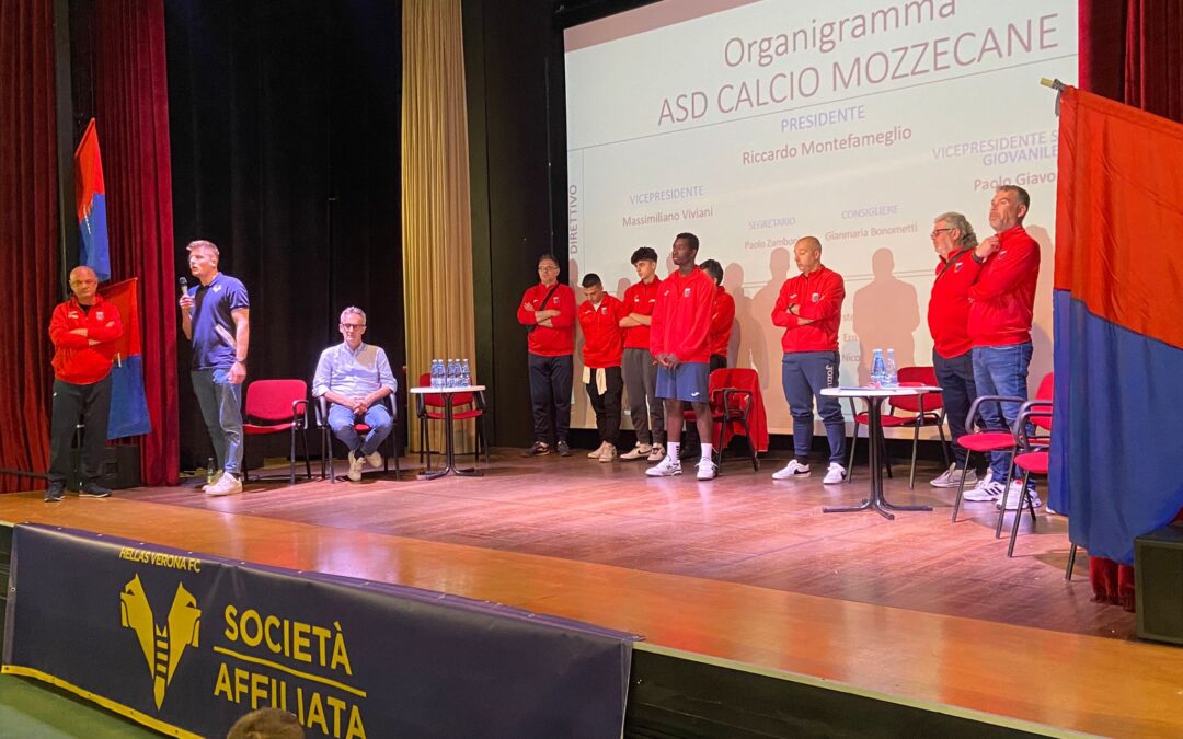 La presentazione staff e, per chi non c’era, un’offerta molto importante per il pretesseramento